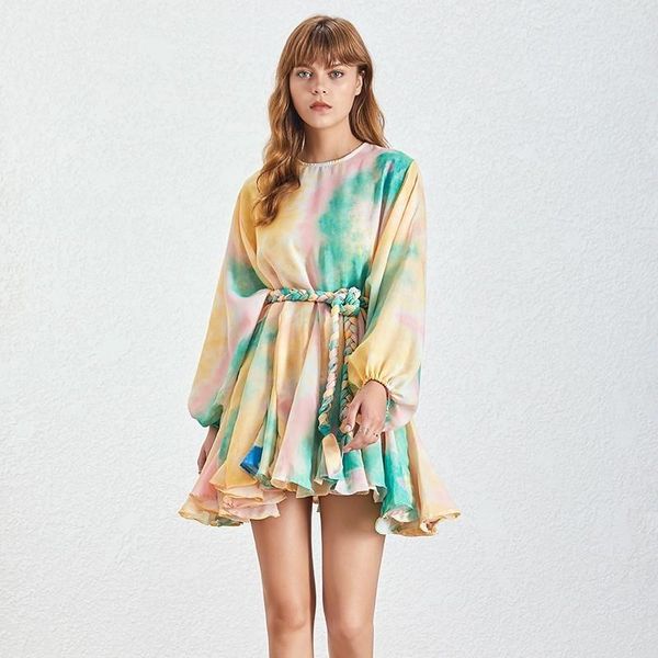 casual dresses patchwork womens dress spring irregular hit color o neck puff sleeve bandage female fashion, Black;gray
casual dresses patchwork womens dress spring irregular hit color o neck puff sleeve bandage female fashion, Black;gray