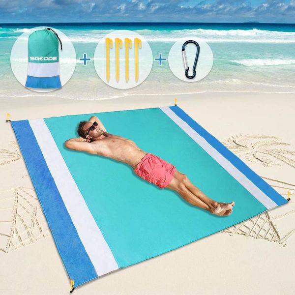 anti-sand beach blanket lightweight outdoor mat waterproof towel suitable for 4-7 people camping picnic hiking trip pads
anti-sand beach blanket lightweight outdoor mat waterproof towel suitable for 4-7 people camping picnic hiking trip pads