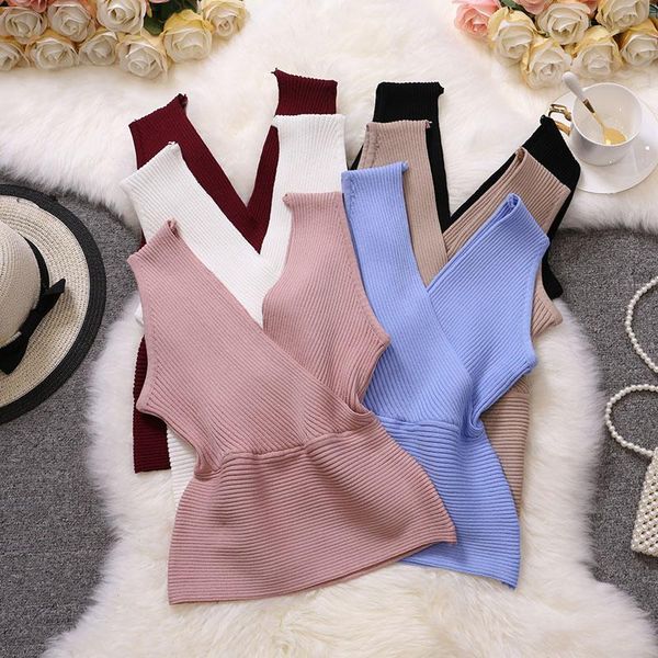 women's blouses & shirts 2021 summer women v-neck sleeveless knitted ruffles shirt lady short irregular elastic slim waist pullover chi, White
women's blouses & shirts 2021 summer women v-neck sleeveless knitted ruffles shirt lady short irregular elastic slim waist pullover chi, White