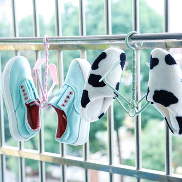 hooks shoes drying rack hanging rotatable storage shelf shoe stand hanger clothing & wardrobe
hooks shoes drying rack hanging rotatable storage shelf shoe stand hanger clothing & wardrobe