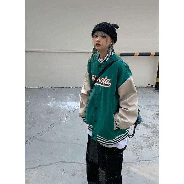 men's jackets 2021 vintage baseball uniform american oldshcool oversized vibe all-match varsity jacket men women trend streetwear, Black;brown
men's jackets 2021 vintage baseball uniform american oldshcool oversized vibe all-match varsity jacket men women trend streetwear, Black;brown