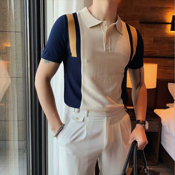men's polos men t shirt summer golf sport business casual knitted fabric male fashion strap street clothing, White;black
men's polos men t shirt summer golf sport business casual knitted fabric male fashion strap street clothing, White;black