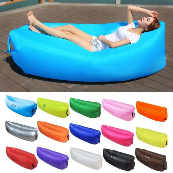 sleeping bags outdoor light bag waterproof inflatable lazy sofa camping air bed beach lounge chair fast folding
sleeping bags outdoor light bag waterproof inflatable lazy sofa camping air bed beach lounge chair fast folding