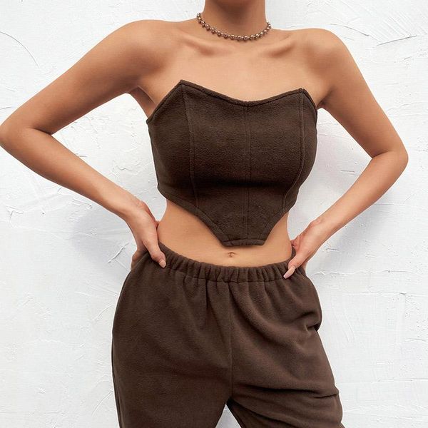 women's two piece pants solid tank set lace-up vest elastic pant suit female 2021 winter causal ladies streetwear sets, White
women's two piece pants solid tank set lace-up vest elastic pant suit female 2021 winter causal ladies streetwear sets, White