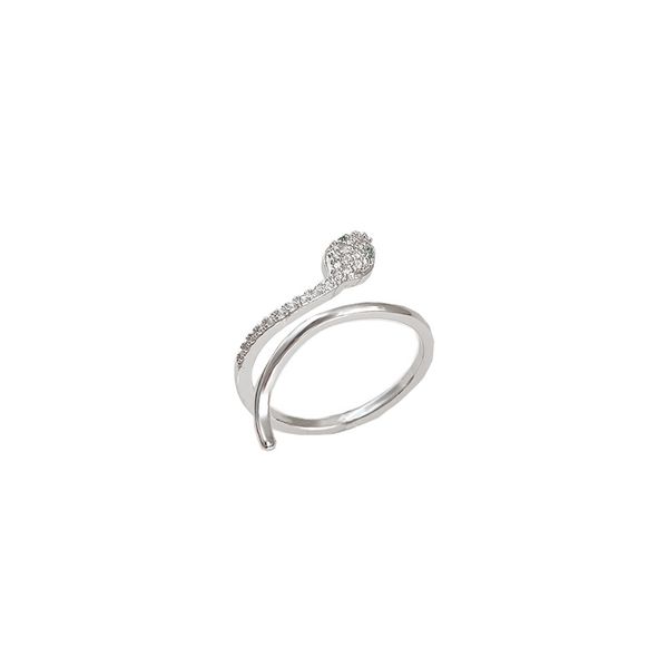 unique personality, fashionable design, little snake micro inlaid zircon ring, female xiao animal index finger ring, Silver
unique personality, fashionable design, little snake micro inlaid zircon ring, female xiao animal index finger ring, Silver