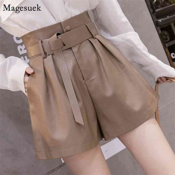 autumn winter pu leather shorts women high waist korean a line wide leg short pants casual black mujer 12242 210512, White;black
autumn winter pu leather shorts women high waist korean a line wide leg short pants casual black mujer 12242 210512, White;black