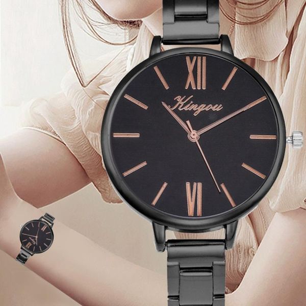 wristwatches luxury watch women dress bracelet fashion alloy steel belt casual geneva simple clock, Slivery;brown
wristwatches luxury watch women dress bracelet fashion alloy steel belt casual geneva simple clock, Slivery;brown