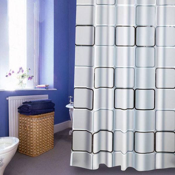 180*180cm peva toilet bathroom curtain waterproof shower fashion plaid bath with 12 hooks curtains
180*180cm peva toilet bathroom curtain waterproof shower fashion plaid bath with 12 hooks curtains