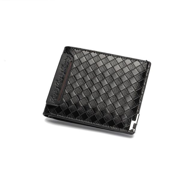 wallets men 2021 leather short purse and money clip fashion woven wallet simple business for male, Red;black
wallets men 2021 leather short purse and money clip fashion woven wallet simple business for male, Red;black