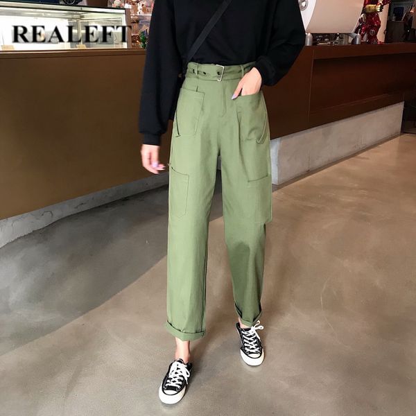 autumn wide-legged pants with belt high waist loose fashion cargo korean style casual long trouser pocket lady 210428, Black;white
autumn wide-legged pants with belt high waist loose fashion cargo korean style casual long trouser pocket lady 210428, Black;white