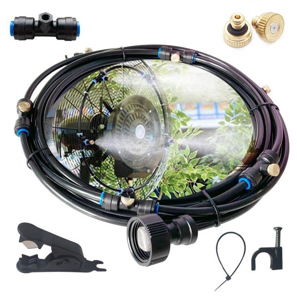 10m/15m/20m water spray misting cooling system kit for greenhouse garden patio plants waterring irrigation fog maker nozzles watering equipm
10m/15m/20m water spray misting cooling system kit for greenhouse garden patio plants waterring irrigation fog maker nozzles watering equipm