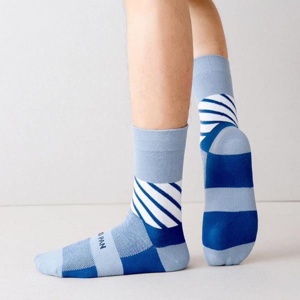 men's socks high end autumn man cotton ins fashion striped jacquard patchwork street casual outing sport breathable funny middle tube, Black
men's socks high end autumn man cotton ins fashion striped jacquard patchwork street casual outing sport breathable funny middle tube, Black