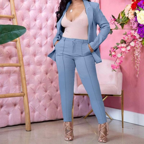 Women's Two Piece Pants Women Solid Blazer And Zipper Set Fashion Work Pant Suits Female Casual Office Business Suit Matching Sets, White
Women's Two Piece Pants Women Solid Blazer And Zipper Set Fashion Work Pant Suits Female Casual Office Business Suit Matching Sets, White
