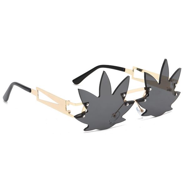 New Unique Random Maple Leaf Shape sunglasses Men Irregular Metal sunglasses Gold Legs Shades UV400 Glasses 2021 Glasses wholesale, Silver
New Unique Random Maple Leaf Shape sunglasses Men Irregular Metal sunglasses Gold Legs Shades UV400 Glasses 2021 Glasses wholesale, Silver