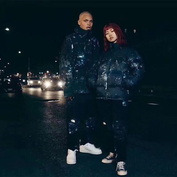 large size cotton padded jacket european american fashion brand winter down jacket f warm and thickened men's and women's loose do, Black
large size cotton padded jacket european american fashion brand winter down jacket f warm and thickened men's and women's loose do, Black