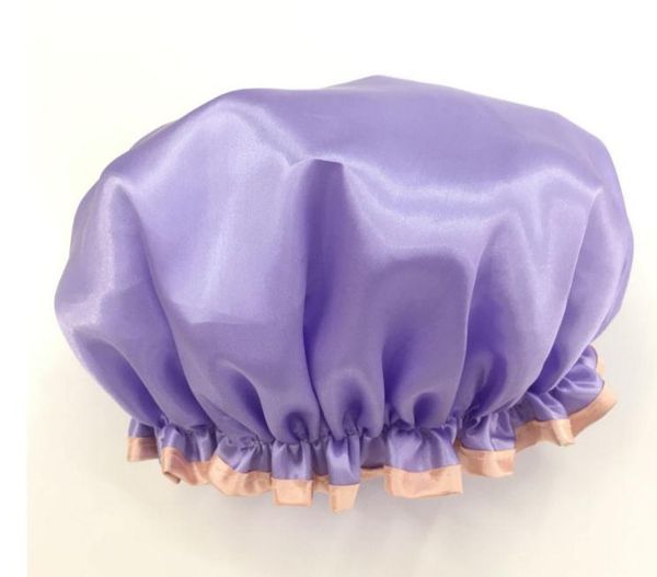 lovely thick shower satin hats colorful bath caps hair cover double waterproof bathing cap wholesale
lovely thick shower satin hats colorful bath caps hair cover double waterproof bathing cap wholesale