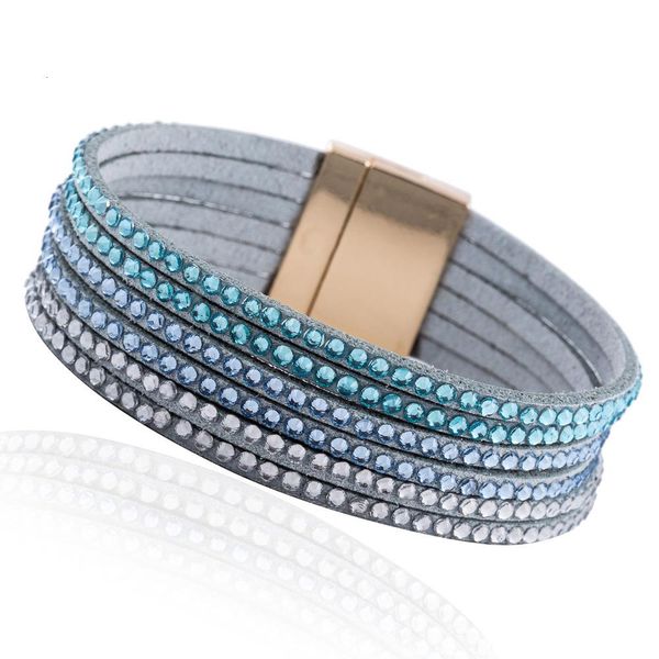6 row short a wave of sago second down bracelet international station imitate drilling width magnet buckle bracelet, Golden;silver
6 row short a wave of sago second down bracelet international station imitate drilling width magnet buckle bracelet, Golden;silver