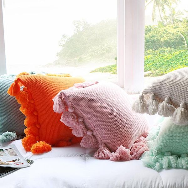 knit cushion cover solid color pillow case 45*45cm soft for sofa bed nursery room decorative with tassel cushion/decorative
knit cushion cover solid color pillow case 45*45cm soft for sofa bed nursery room decorative with tassel cushion/decorative