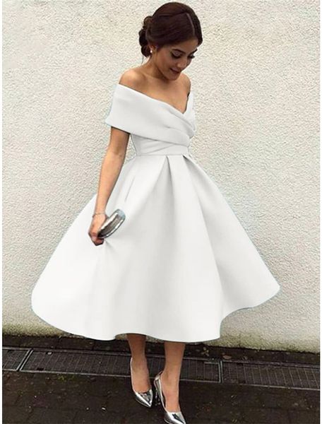 a-line elegant vintage cocktail party formal evening birthday dress v neck v back short sleeve tea length matte satin with pleats 2022, Black
a-line elegant vintage cocktail party formal evening birthday dress v neck v back short sleeve tea length matte satin with pleats 2022, Black