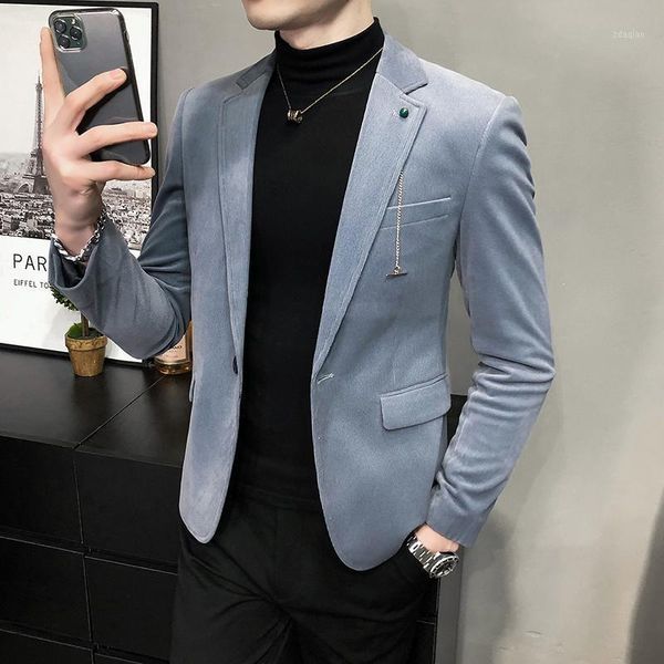 men's suits & blazers male trendy business men autumn single button formal suit jacket work daily casual brand clothing tuxedo, White;black
men's suits & blazers male trendy business men autumn single button formal suit jacket work daily casual brand clothing tuxedo, White;black