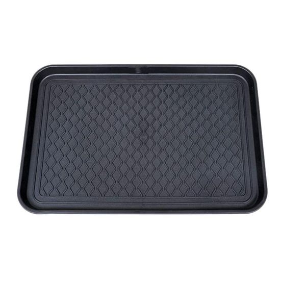 household multifunctional plastic shoe tray/plastic tray/plant mat tray/pet multi-purpose, black kitchen storage & organization
household multifunctional plastic shoe tray/plastic tray/plant mat tray/pet multi-purpose, black kitchen storage & organization