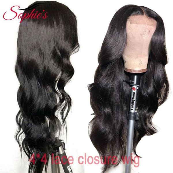 lace wigs sophie's brazilian body wave 4*4 closure pre plucked with baby hair non-remy human 150% density, Black;brown
lace wigs sophie's brazilian body wave 4*4 closure pre plucked with baby hair non-remy human 150% density, Black;brown