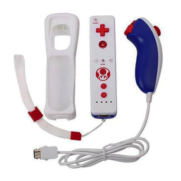 in 1 for wii nunchuck built-in motion plus wireless remote gamepad controller joypad with silicone case sensor game controllers & j joystick
in 1 for wii nunchuck built-in motion plus wireless remote gamepad controller joypad with silicone case sensor game controllers & j joystick
