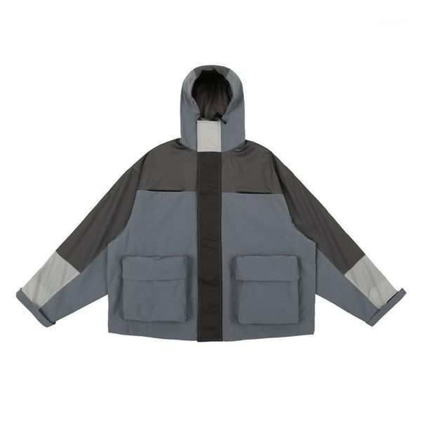 men's trench coats autumn and winter two-color splicing large pocket 1:1 warm windproof work clothes charge, Tan;black
men's trench coats autumn and winter two-color splicing large pocket 1:1 warm windproof work clothes charge, Tan;black