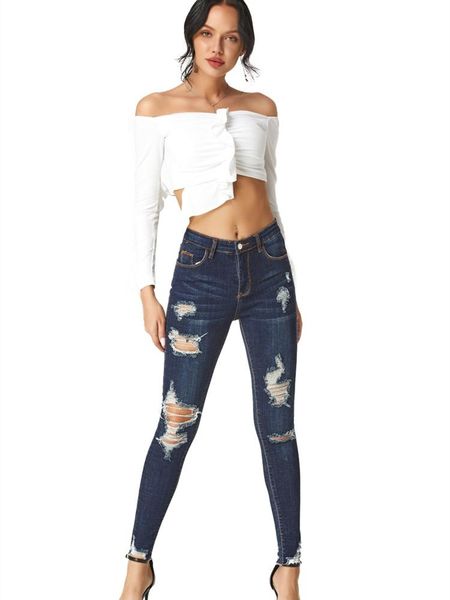 spring autumn women's skinny denim trousers pencil pants mujer casual streetwear stretch slim ripped mom jeans y2k, Blue
spring autumn women's skinny denim trousers pencil pants mujer casual streetwear stretch slim ripped mom jeans y2k, Blue