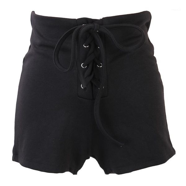 fashion women 2021 casual black short summer bandage high waist shorts s women's, White;black
fashion women 2021 casual black short summer bandage high waist shorts s women's, White;black