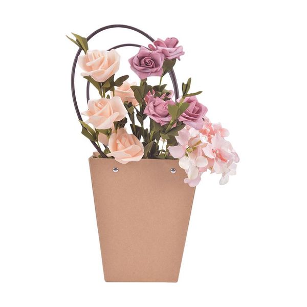 gift wrap portable flower box waterproof paper handy bag kraft handbag wedding party
gift wrap portable flower box waterproof paper handy bag kraft handbag wedding party