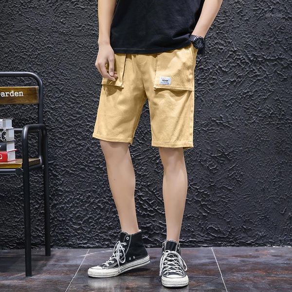 men's shorts summer cotton mens casual plus size male cargo streetwear fashion long bermuda drawstring pocket black blue thin z162, White;black
men's shorts summer cotton mens casual plus size male cargo streetwear fashion long bermuda drawstring pocket black blue thin z162, White;black