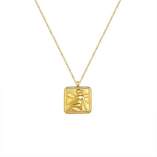 pendant necklaces stainless steel simple plated gold necklace angel chain design on the neck gift for women gargantilha decoration jewellery, Silver
pendant necklaces stainless steel simple plated gold necklace angel chain design on the neck gift for women gargantilha decoration jewellery, Silver