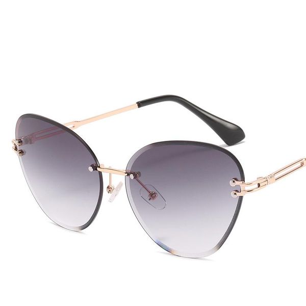 sunglasses rimless cat eye women design metal sun glasses fashion lady shades uv400 oculos gafas de sol, White;black
sunglasses rimless cat eye women design metal sun glasses fashion lady shades uv400 oculos gafas de sol, White;black