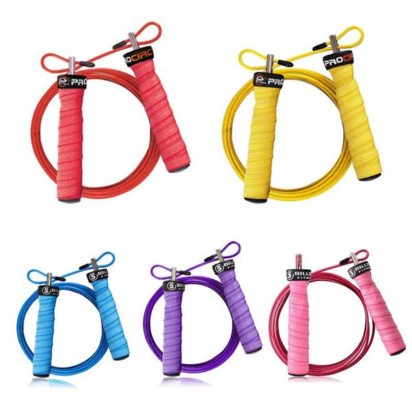 jump ropes adjustable rope speed skipping with anti-slip handle ball bearings jumping gym fitness training
jump ropes adjustable rope speed skipping with anti-slip handle ball bearings jumping gym fitness training