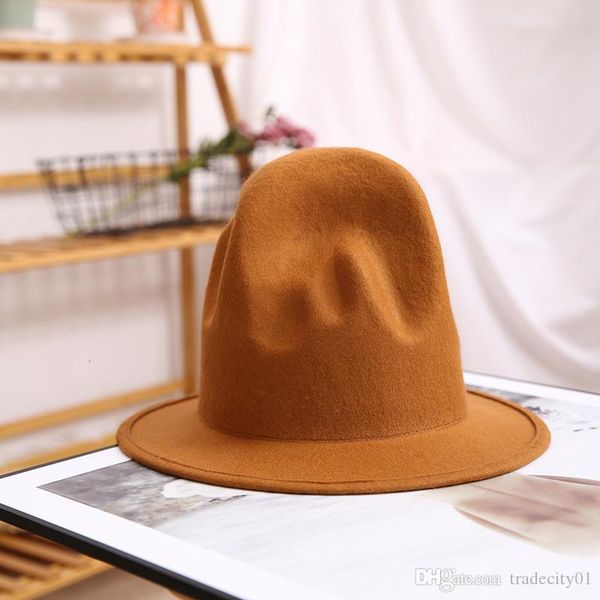 pharrell hat felt fedora hat for woman men hats black hat male 100% australia wool cap 201028, Blue;gray
pharrell hat felt fedora hat for woman men hats black hat male 100% australia wool cap 201028, Blue;gray