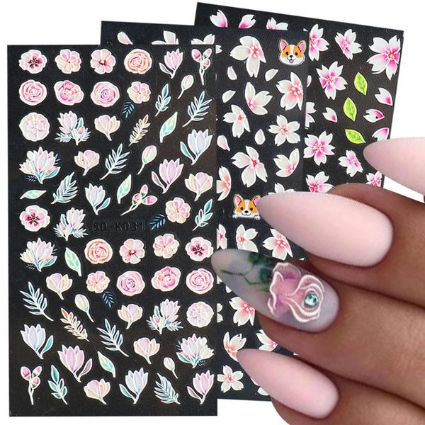 1pcs white pink embossed 5d sticker for nail art 3d acrylic engraved flower butterfly hollow out manicure polish decal ly5d-k stickers & dec, Black
1pcs white pink embossed 5d sticker for nail art 3d acrylic engraved flower butterfly hollow out manicure polish decal ly5d-k stickers & dec, Black