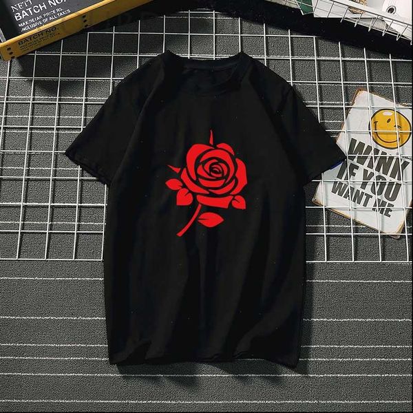 red womens t shirt rose women tshirt fashion cotton summer ladies for shirts flower graphic ulzzang tee female black, White
red womens t shirt rose women tshirt fashion cotton summer ladies for shirts flower graphic ulzzang tee female black, White