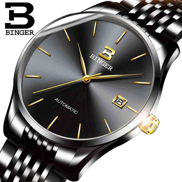 binger brand men luxury full steel automatic watches male business simple ultrasound mechanical calendar clock, Slivery;brown
binger brand men luxury full steel automatic watches male business simple ultrasound mechanical calendar clock, Slivery;brown