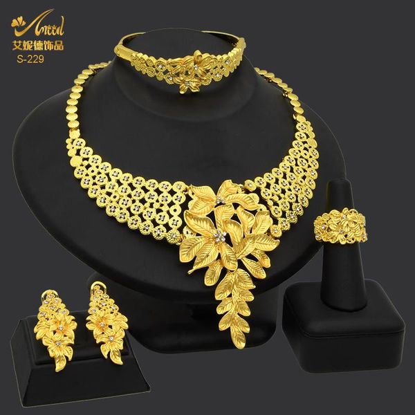earrings & necklace nigerian jewelry sets for women dubai gold plated african luxury bridal 2021 hawaiian wedding accessories, Silver
earrings & necklace nigerian jewelry sets for women dubai gold plated african luxury bridal 2021 hawaiian wedding accessories, Silver