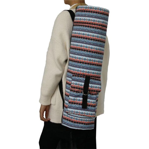 with pocket full zip adjustable strap carrier portable storage mobile phone ethnic style single shoulder yoga mat bag canvas mats
with pocket full zip adjustable strap carrier portable storage mobile phone ethnic style single shoulder yoga mat bag canvas mats