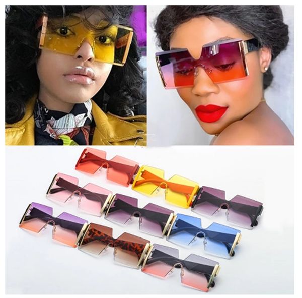 wholesale fashion oversized square rimless sunglasses women brand flat big sun glasses female one piece gradient shades bulk, White;black
wholesale fashion oversized square rimless sunglasses women brand flat big sun glasses female one piece gradient shades bulk, White;black