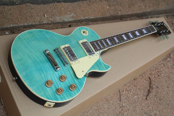 electric guitar tiger blue maple face mahogany body and neck can be changed upon request
electric guitar tiger blue maple face mahogany body and neck can be changed upon request