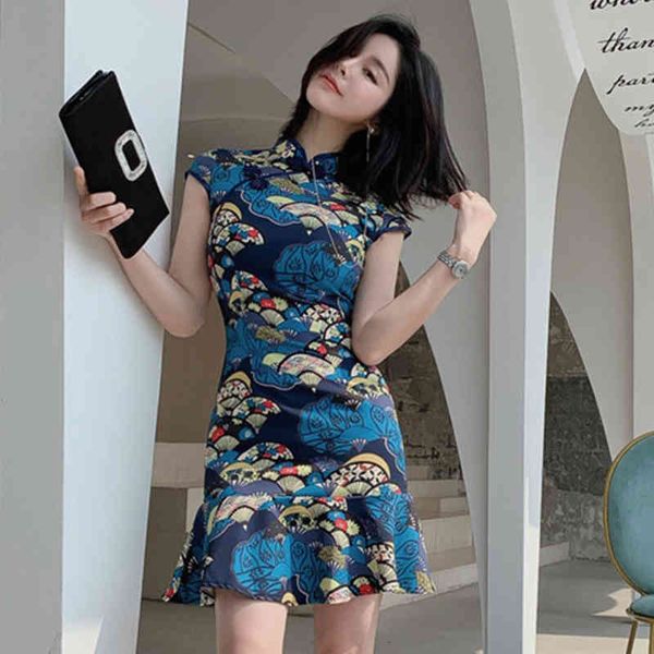 arrival female summer fashion ol stylish chinese style acetate temperament plied impression mini dress party, Black;gray
arrival female summer fashion ol stylish chinese style acetate temperament plied impression mini dress party, Black;gray