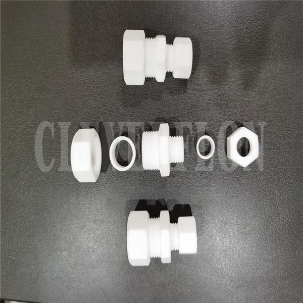 lab supplies corrosive resistance ptfe tube fitting f4 plastic straight reducer union pipe connector
lab supplies corrosive resistance ptfe tube fitting f4 plastic straight reducer union pipe connector