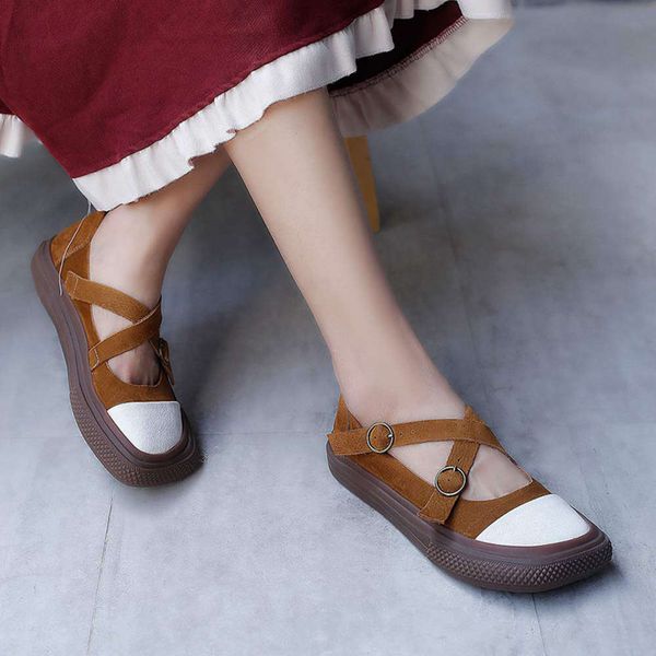casual shoes forest women's leather shoes square head color matching single 2021 spring new belt buckle intersection shallow low casual, Black
casual shoes forest women's leather shoes square head color matching single 2021 spring new belt buckle intersection shallow low casual, Black