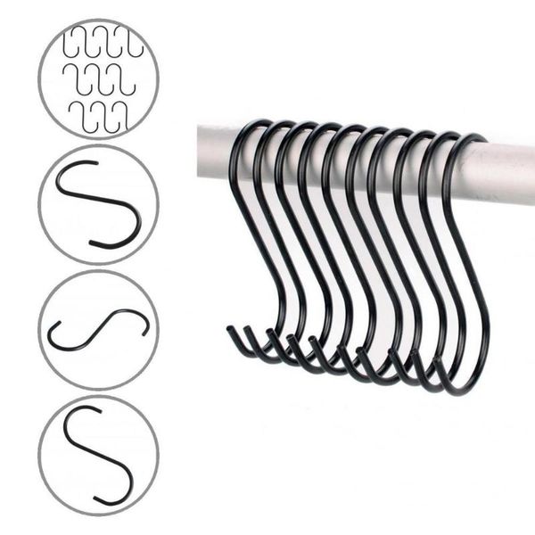 hooks & rails eco-friendly 10pcs fashion durable s shape hanging hook metal hanger for kitchen
hooks & rails eco-friendly 10pcs fashion durable s shape hanging hook metal hanger for kitchen