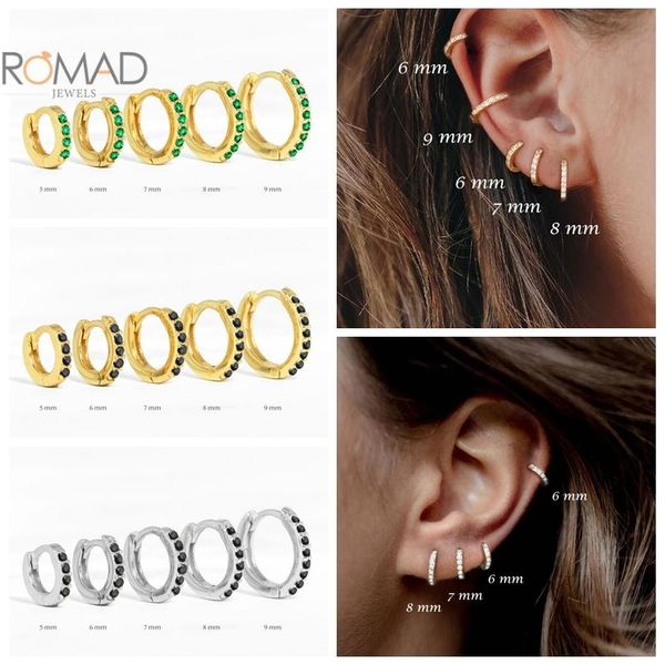 hoop & huggie romad round circle earrings ear bone nose ring 925 sterling silver for women aretes jewelry pendientes mujer, Golden;silver
hoop & huggie romad round circle earrings ear bone nose ring 925 sterling silver for women aretes jewelry pendientes mujer, Golden;silver