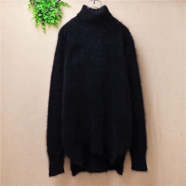 women's sweaters female winter slim plush mink cashmere turtleneck long sleeves pullover angora fur bottoming blouses sweater black, White;black
women's sweaters female winter slim plush mink cashmere turtleneck long sleeves pullover angora fur bottoming blouses sweater black, White;black