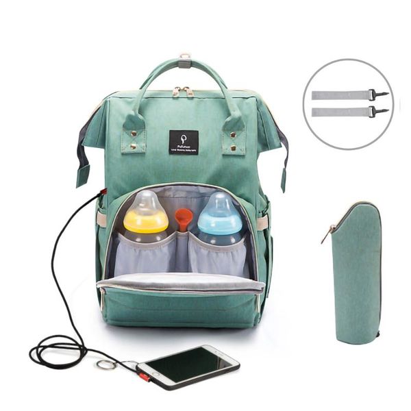 storage bags fashion maternity nappy bag with usb interface large capacity waterproof diaper kits backpack nursing baby
storage bags fashion maternity nappy bag with usb interface large capacity waterproof diaper kits backpack nursing baby